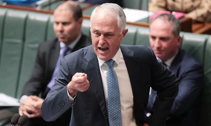 Australian Prime Minister Malcom Turnbull has declared he will “stand up” for Australia in response to criticism from Beijing. (Stefan Postles/Getty Images)