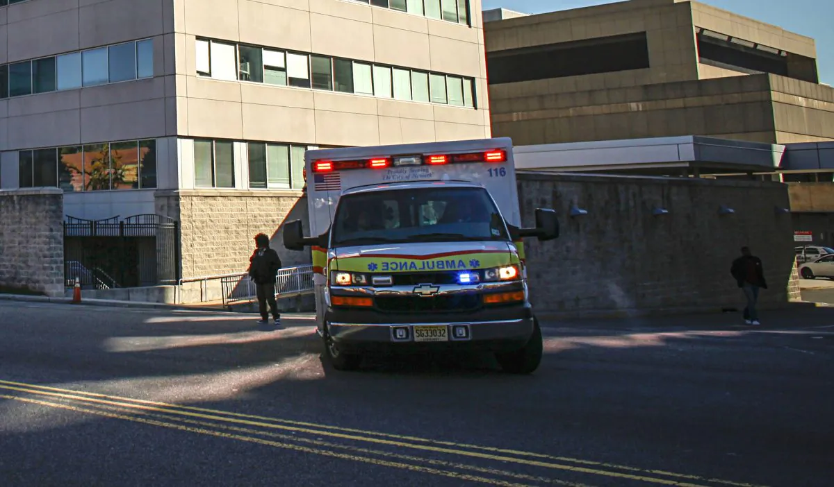 An ambulance in a file photograph. (Kena Betancur/Getty Images)