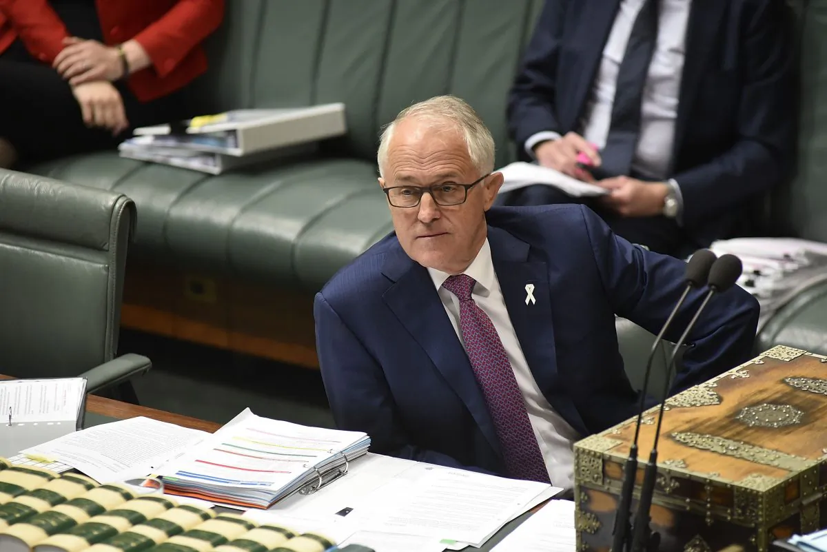 Australian Prime Minister, Malcolm Turnbull, at the Parliament House in Canberra, Australia, on December 5, 2017.(Michael Masters/Getty Images)