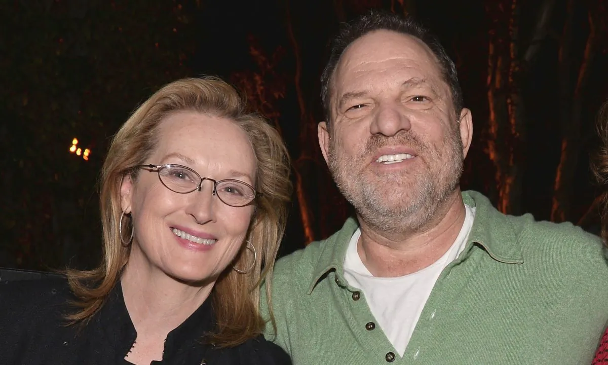 Actress Meryl Streep with producer Harvey Weinstein at the DGA Theater on Jan. 5, 2014 in Los Angeles, California. (Alberto E. Rodriguez/Getty Images)