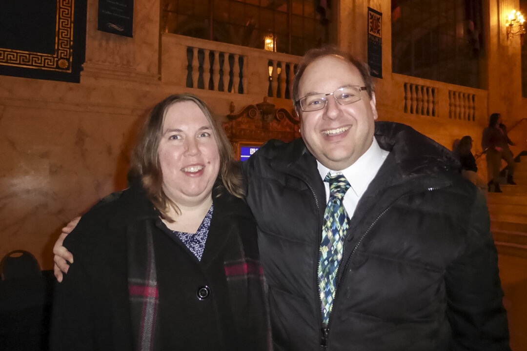 Bill Trond, a financial planner at Ameriprise, watched Shen Yun at Palace Theater in Waterbury, Connecticut, on Dec. 22, 2017. (Frank Liang/The Epoch Times)