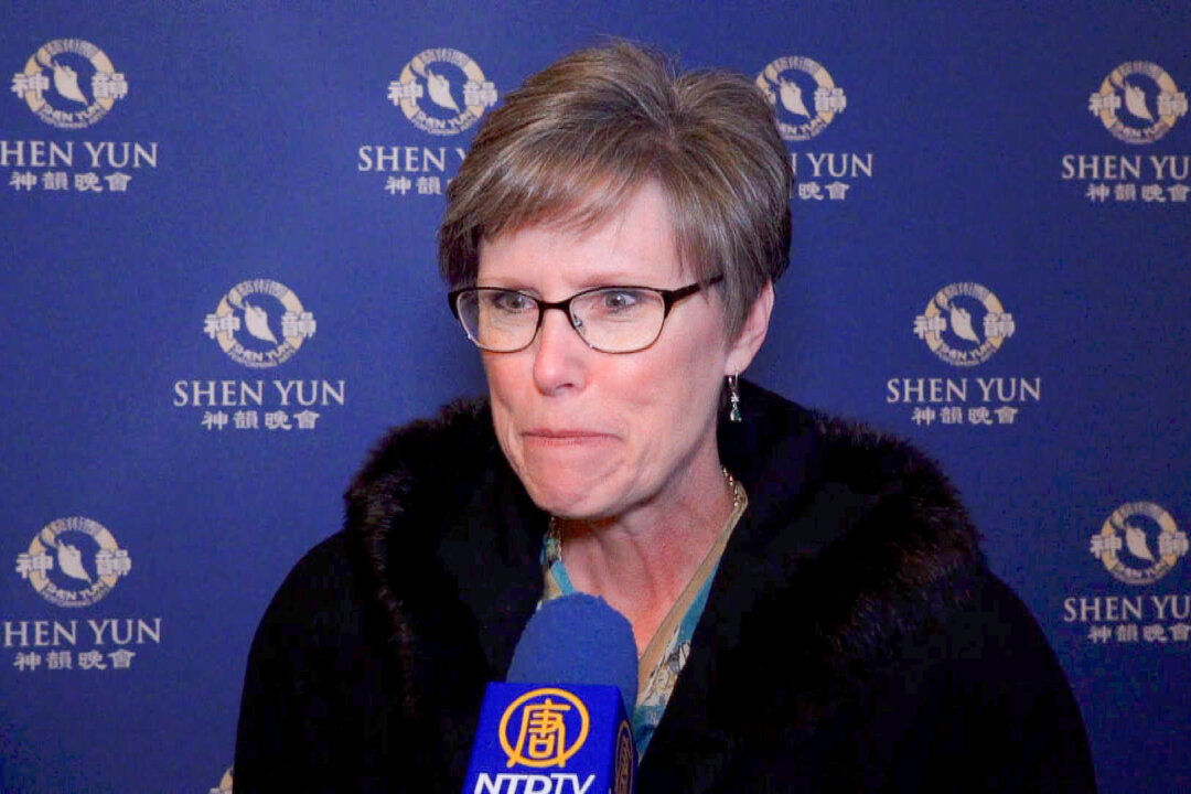 Michelle Wilson enjoyed watching Shen Yun at Flynn Center for the Performing Arts in Burlington, Vermont, on Dec. 22, 2017. (NTD Television)