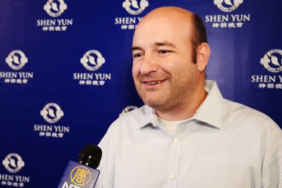 Mark Felty enjoyed watching Shen Yun at Johnny Mercer Theatre at Savannah Civic Center in Savannah, Georgia, on Dec. 23, 2017. (NTD Television)