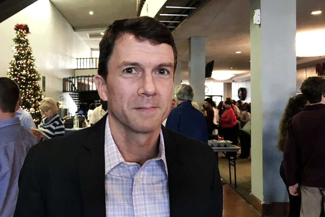 Mark Warren enjoyed watching Shen Yun at Johnny Mercer Theatre at Savannah Civic Center in Savannah, Georgia, on Dec. 23, 2017. (Ronald Ree/The Epoch Times)