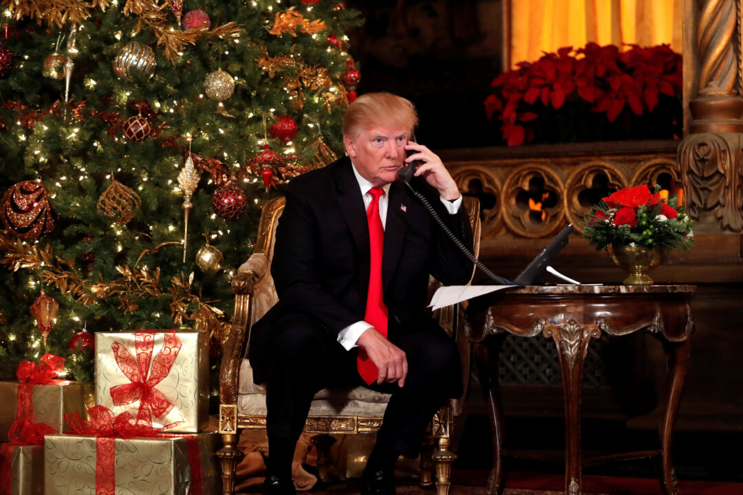 LIVE NOW: Trump Participates in Service Member Calls on Christmas Eve