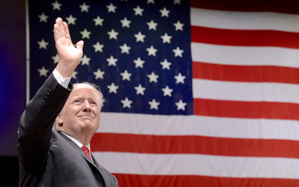 President Donald Trump at the John F. Kennedy Center for the Performing Arts in Washington on July 1, 2017. (Olivier Douliery/Pool via Getty Images)