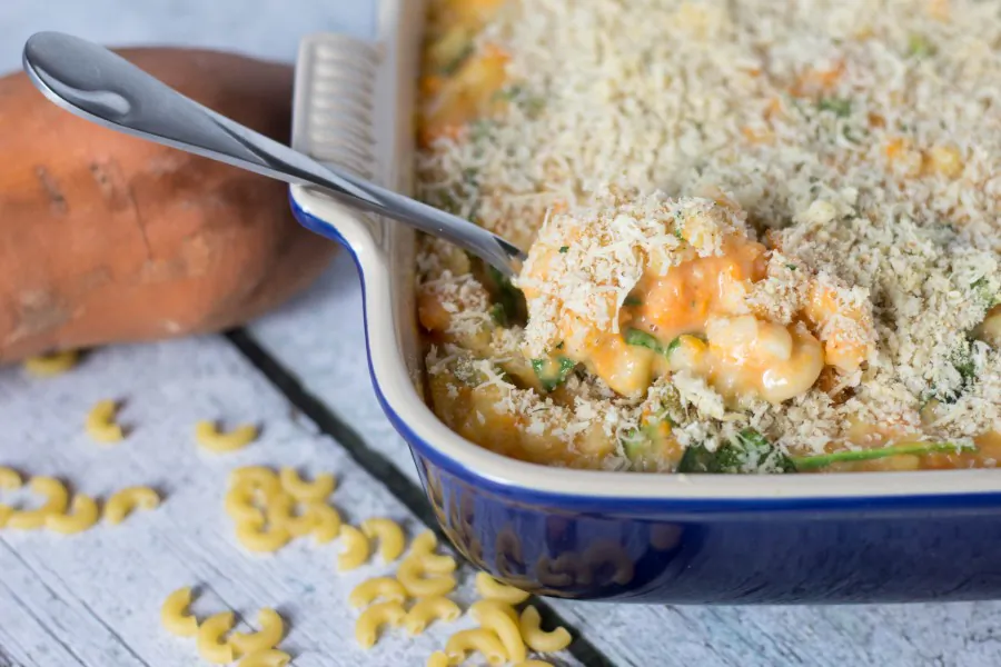 Sweet Potato Mac and Cheese (Courtesy of The Monday Campaigns)