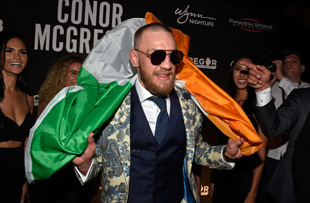  Conor McGregor attends his after fight party and his Wynn Nightlife residency debut at the Encore Beach Club at Night at Wynn Las Vegas on Aug. 27, 2017, in Las Vegas.  (David Becker/Getty Images for Wynn Nightlife)