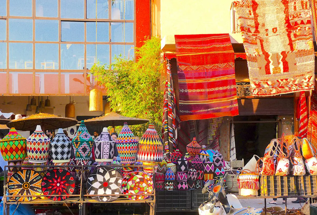 A souk in the medina in Casablanca. (Barbara Angelakis)
