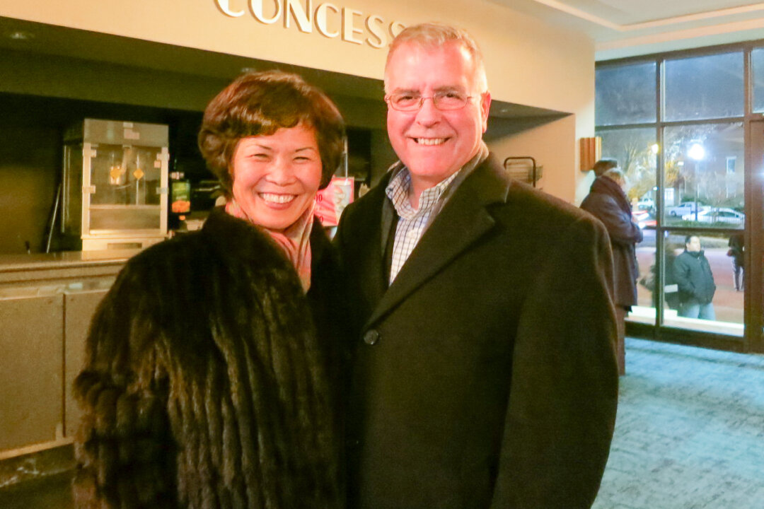 Yesun and Michael Wiltse enjoyed watching Shen Yun at William B. Bell Auditorium in Augusta, Georgia on Jan. 2, 2018. (Sally Sun/The Epoch Times)