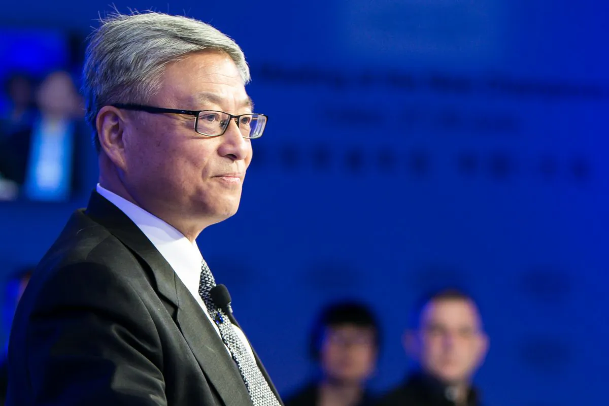 Yan Xuetong, Dean of the Institute of International Relations at China’s Tsinghua University speaks at World Economic Forum in Dalian on June 29, 2017. In a recent interview with Chinese state media, Yan praised U.S. President Trump’s new national security strategy and said that it could restore U.S. influences around the world. (Photo via World Economic Forum/Sikarin Fon Thanachaiary)