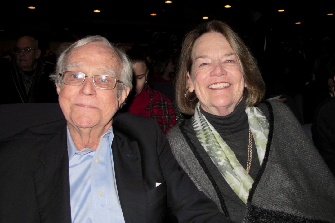 Michael and Barbara Knight enjoyed Shen Yun Performing Arts at Mobile's Civic Center, Alabama, on Jan. 9, 2018. (Mary Mann/The Epoch Times)