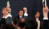 South Korea’s Moon Says Trump Deserves ‘Big’ Credit for North Korea Talks