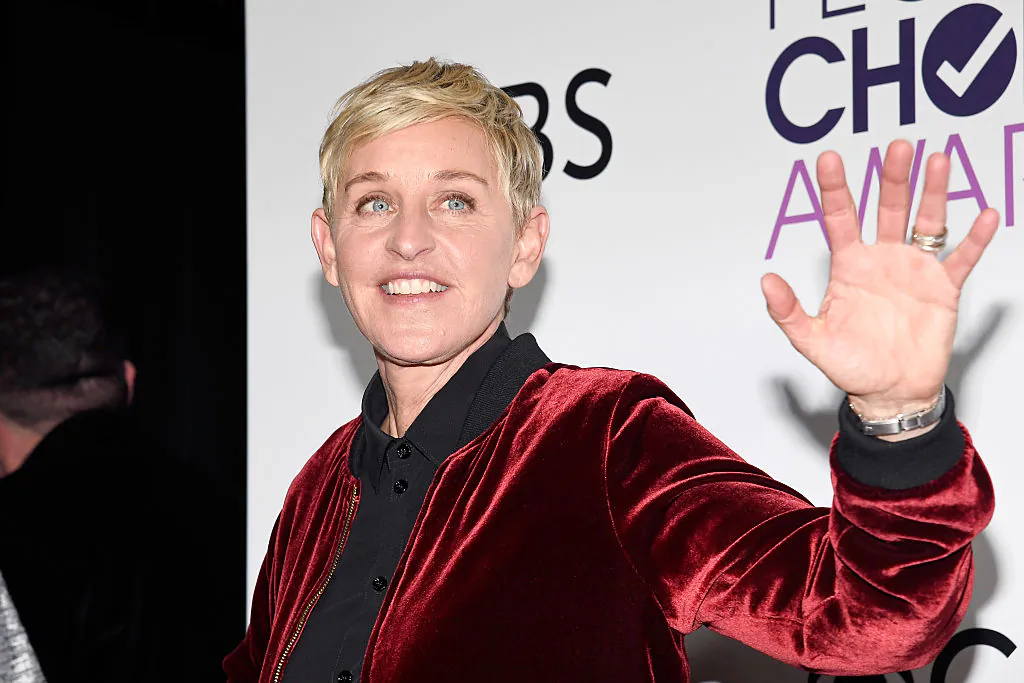 Ellen DeGeneres poses in the press room during the People's Choice Awards 2017 on Jan. 18, 2017 in Los Angeles, California. (Kevork Djansezian/Getty Images)