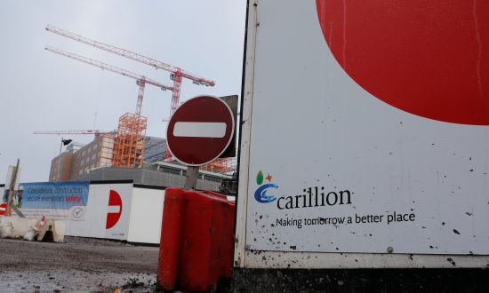 Britain’s Carillion Collapses, Forcing Government to Step In