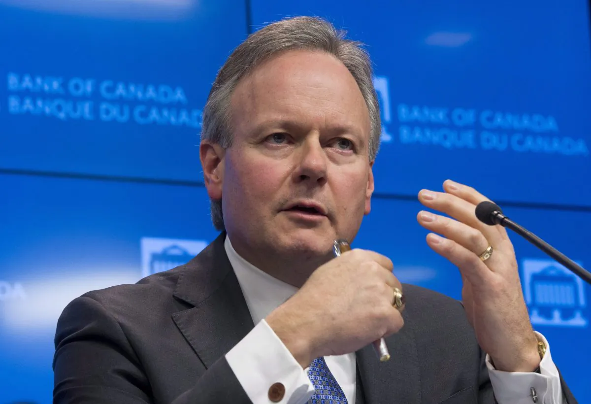 Bank of Canada Governor Stephen Poloz responds to questions in Ottawa on Jan. 17, 2018. The economy's impressive run prompted the Bank of Canada to raise its trend-setting interest rate for the third time since last summer. (The Canadian Press/Adrian Wyld)