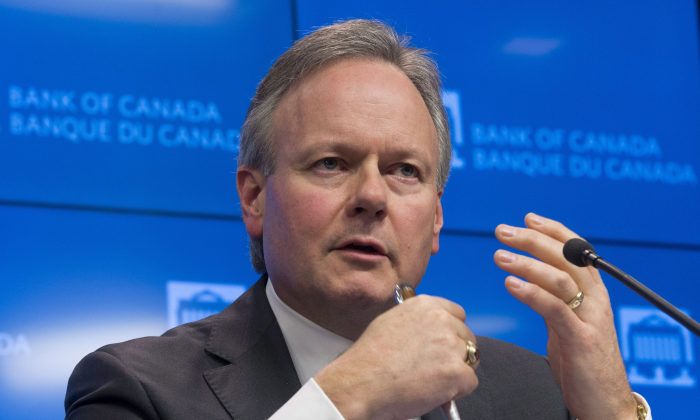 Bank of Canada Governor Stephen Poloz responds to questions in Ottawa on Jan. 17, 2018. The economy's impressive run prompted the Bank of Canada to raise its trend-setting interest rate for the third time since last summer. (The Canadian Press/Adrian Wyld)