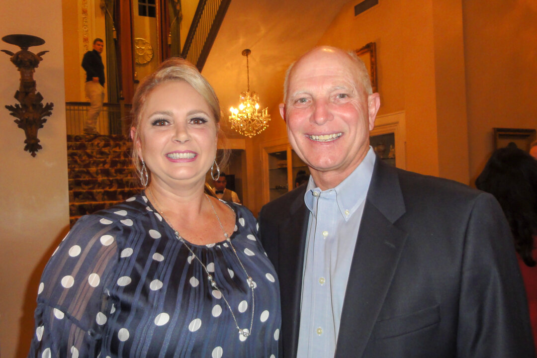 Becky and Larry Hunter enjoyed watching Shen Yun at the Julie Rogers Theater, Beaumont, Texas on Jan. 17, 2018. (Sophia Zheng/The Epoch Times)