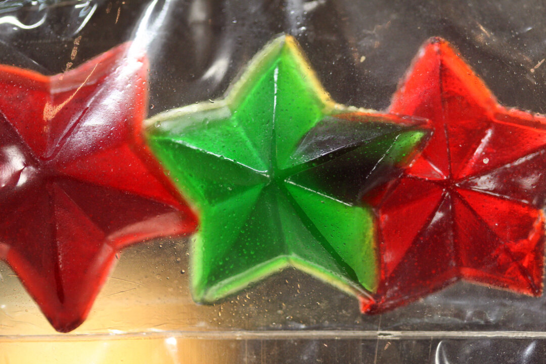 Cannabis infused gummies at a medical marijuana dispensary in California, on July 25, 2012. (David McNew/Getty Images)