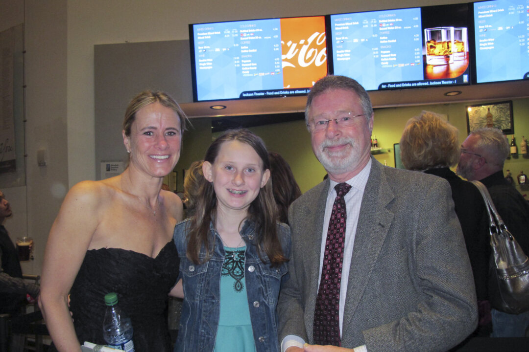 Jennifer Harwell and her family spent the evening enjoying the Shen Yun performance at the Tennessee Performing Arts Center in Nashville on Jan. 20, 2018. (Mary Mann/The Epoch Times)