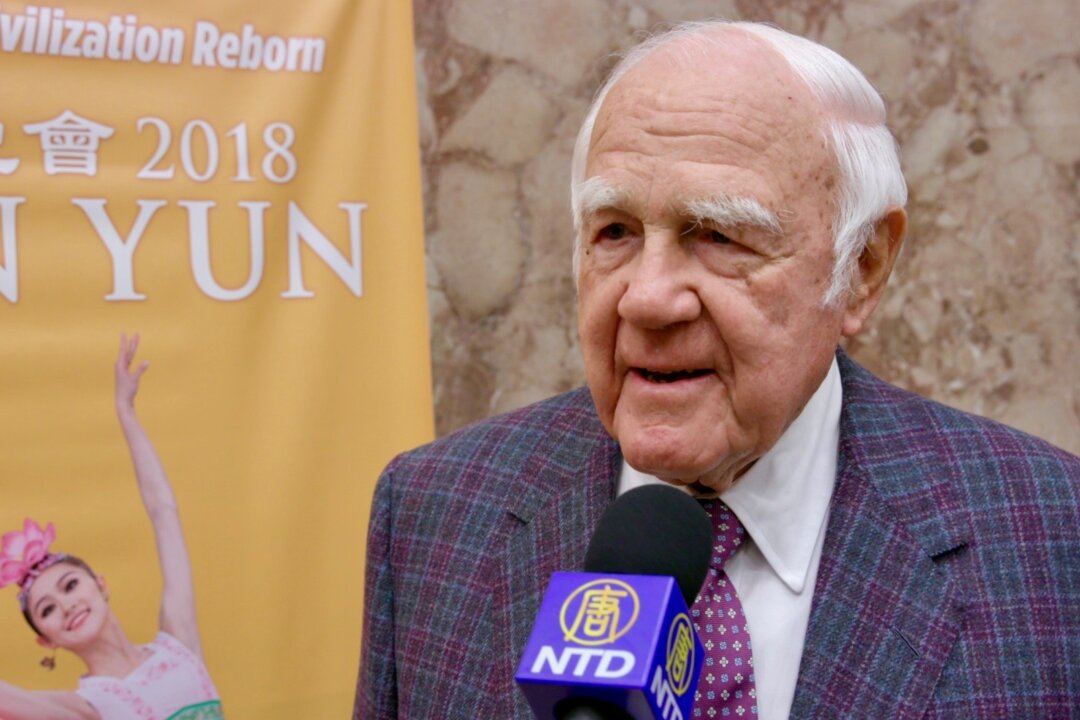  Jerry Dempsey attended the Shen Yun performance at Spartanburg Memorial Auditorium in Spartanburg, S.C., on Jan. 23, 2018. The tickets were a Christmas gift from his daughter. (NTD Television)