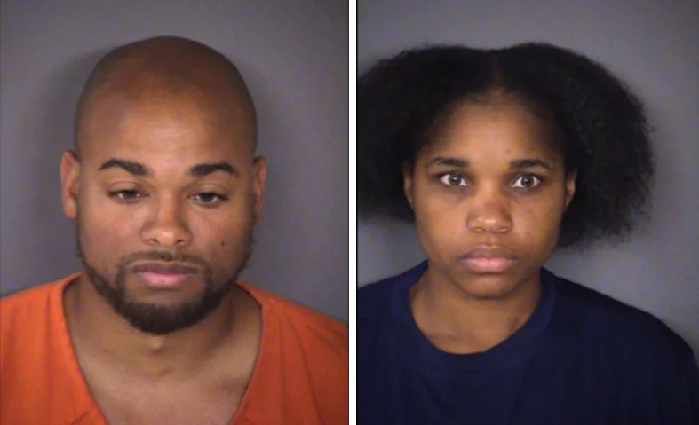 Alphonso McCloud (L) and his wife, Stanyelle Miles-McCloud (R), the owners of a dog that severely disfigured a 73-year-old San Antonio woman were found guilty on Jan. 22 of causing serious bodily harm, a felony. (San Antonio Police)