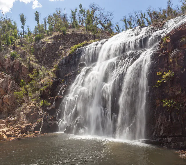 MacKenzie Falls in Australia, where Anneka Bading inadvertently filmed a tragedy on Saturday Jan. 20. ("MacKenzie Falls" by Russell Street/Flickr [CC BY-SA-2.0 (ept.ms/2utDIe9)])
