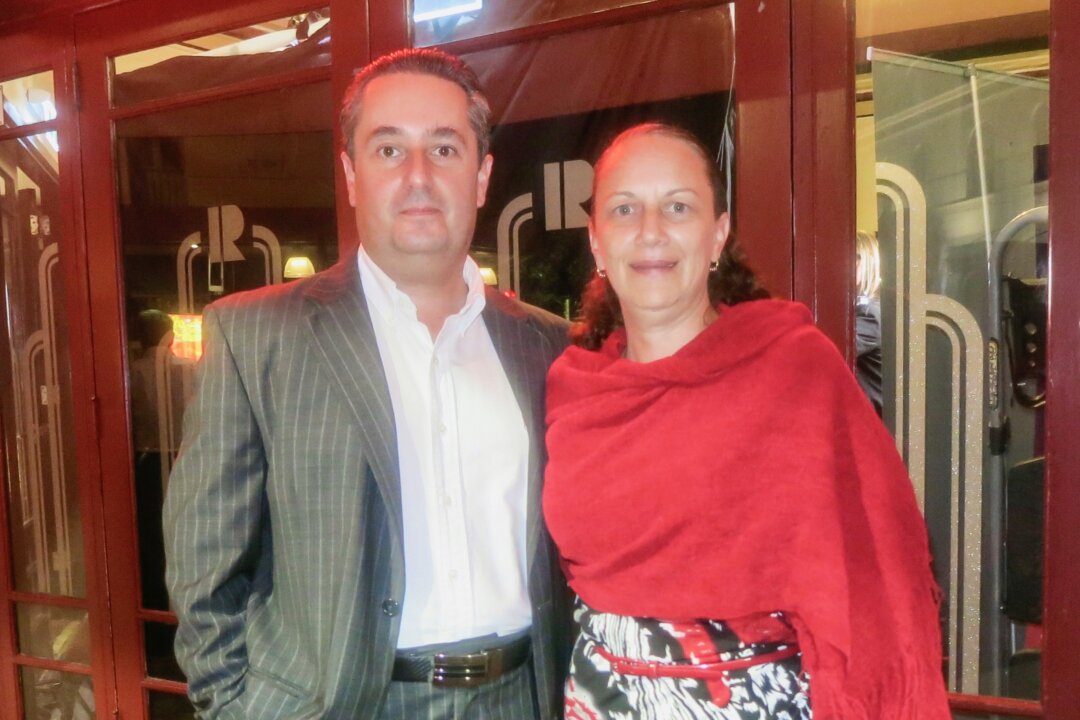 Mario Ramos and Margarita enjoyed a performance by Shen Yun Performing Arts at The Regal Theatre, Perth, on Jan. 27, 2018. Margarita, a former folk dancer, enjoyed the dancing saying, "They perform gracefully, with a great precision and with a lot of lightness." (Brendon Fallon/The Epoch Times)