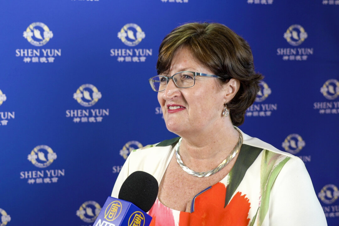 Sally Grove enjoyed a matinee performance by Shen Yun Performing Arts at The Regal Theatre, Perth, on Jan. 27, 2018. (NTD Television)