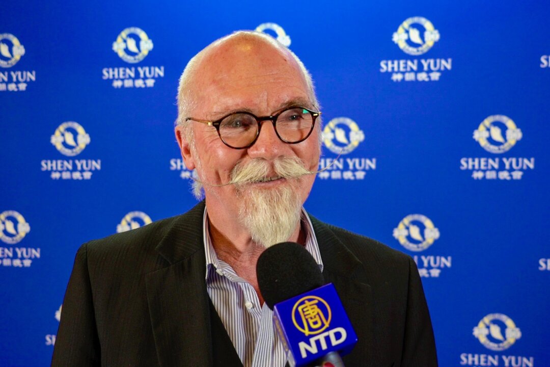 Rod Moran enjoyed a performance by Shen Yun Performing Arts at The Regal Theatre, Perth, on Jan. 27, 2018. (NTD Television)