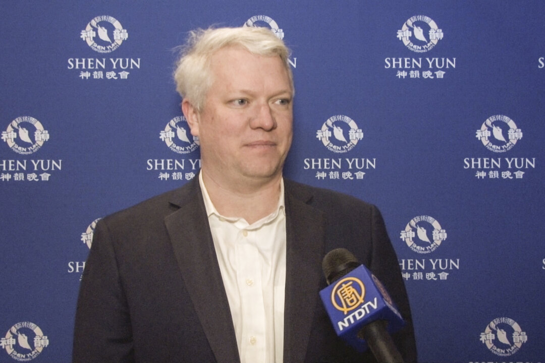 Frank Myers enjoyed a performance by Shen Yun Performing Arts at the BJCC Concert Hall, North Birmingham, Alabama on Jan. 28, 2018. (NTD Television)