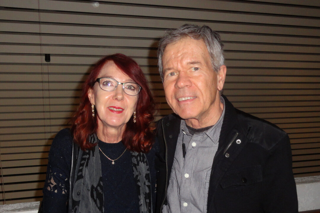 Gail McMichael and her husband, John Morris, enjoyed the Shen Yun performance at Centre In The Square in Kitchener, Canada, on Jan. 28, 2018. (Madalina Hubert/The Epoch Times)