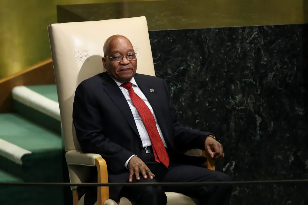 Jacob Zuma, President of South Africa, in a Sept. 20, 2017 file photo. (Drew Angerer/Getty Images)