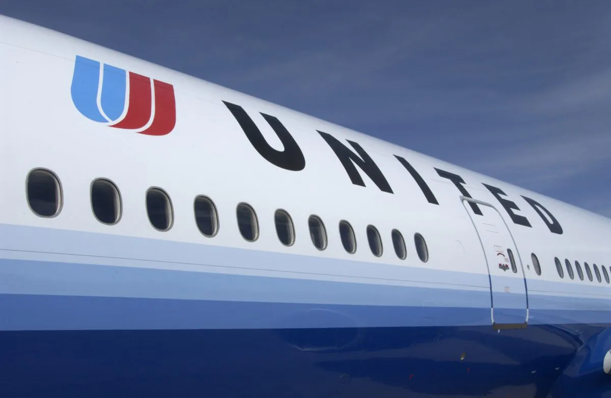 United Airlines jet. (United Airlines/Getty Images)