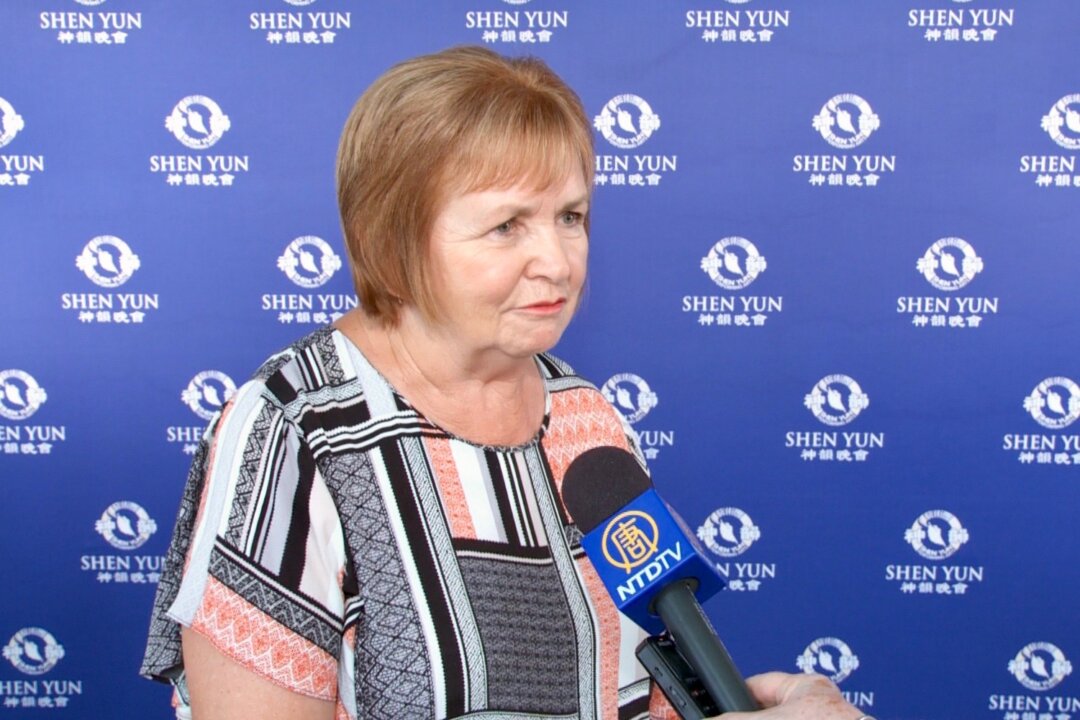 Helen Liddell enjoyed Shen Yun Performing Arts' matinee performance at the Ulumbarra Theatre on Feb. 4, 2018. (NTD Television)