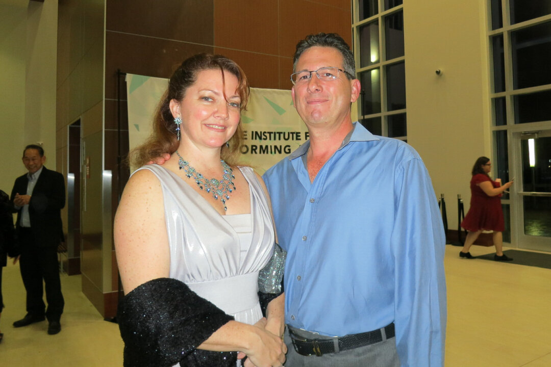 Jennifer Fitzgerald and Ken Lewis attended Shen Yun’s evening performance at the Venice Performing Arts Center in Venice, Fla., on Feb. 4, 2018. “It is awesome to be able to see the culture,” Mr. Lewis said. (Sally Sun/The Epoch Times)