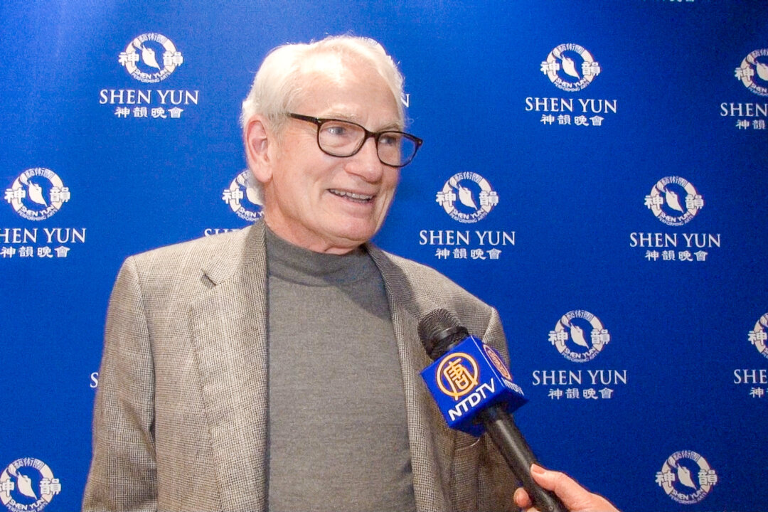 William Garrett enjoyed watching Shen Yun at the Von Braun Center Concert Hall, Huntsville, Alabama on Feb. 6, 2018. (NTD Television) 