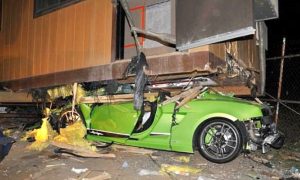 Driver Totals $250,000 Dollar Lamborghini in California