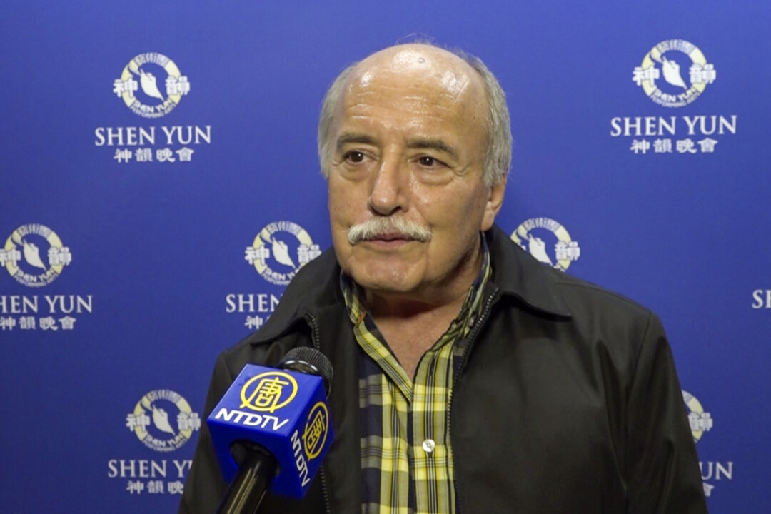 Cesar Amador enjoyed watching Shen Yun at the McAllen Performing Arts Center, Texas on Feb. 9, 2018. (NTD Television)