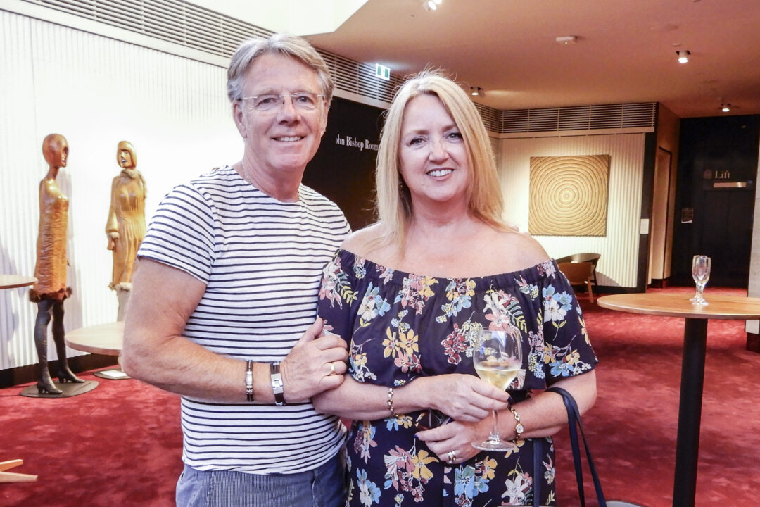 Alan and Julie Bedford enjoyed the Shen Yun Performing Arts matinee performance at the Adelaide Festival Centre on Feb. 13, 2018. "You know they're incredible, but to see this you know this going back in your culture and your history this is the icing on the cake. This is the creme de la creme. So, I feel very honoured to see it," said Julie Bedford. (Lucy Liu/The Epoch Times)