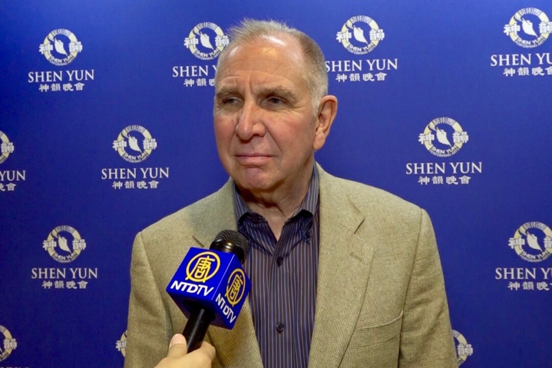 Michael K. Young enjoyed watching Shen Yun at the Rudder Auditorium, in College Station, Texas on Feb. 13, 2018. (NTD Television)
