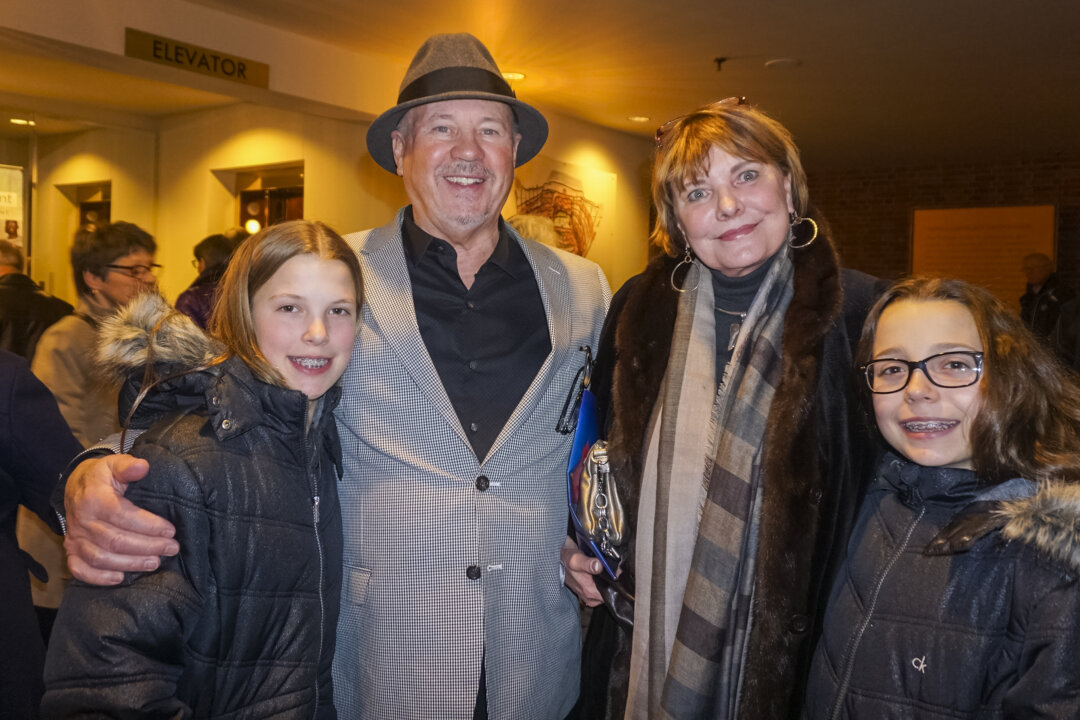 Sally Lynch and her family enjoyed the Shen Yun performance at the Ordway Center for the Performing Arts in St. Paul, Minn., on Feb. 17, 2018. (Stacey Tang/The Epoch Times)