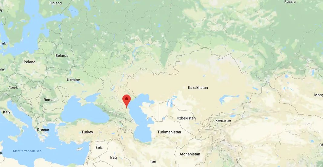 Kizlyar, Russia. (Google Maps)