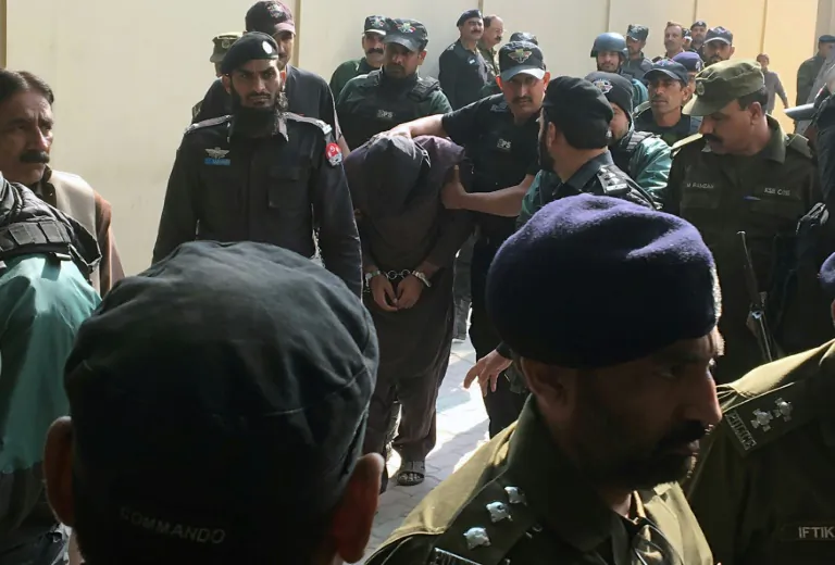 The trial into the death of six-year-old Zainab Fatima Ameen was held in Lahore's Kot Lakhpat prison for security reasons AFP / -
