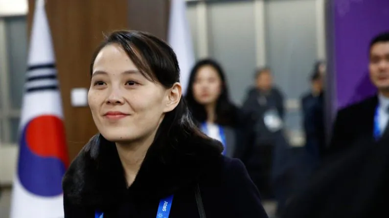 North Korea's Kim Jong Un's sister Kim Yo Jong arrives for the opening ceremony of the Pyeongchang 2018 Winter Olympic Games at the Pyeongchang Stadium on February 9, 2018. (PATRICK SEMANSKY/AFP/Getty Images)