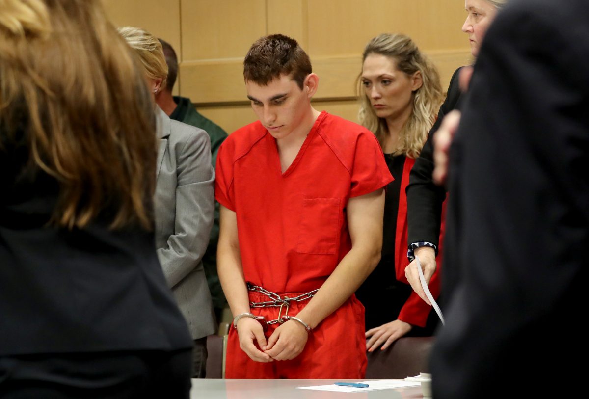 Cruz appears in court for a status hearing in Fort Lauderdale