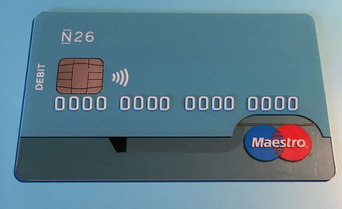 A woman filmed herself going on a shopping spree using a lost bankcard (not the one pictured)
 in the United Kingdom.
 (iToms/Wikipedia)