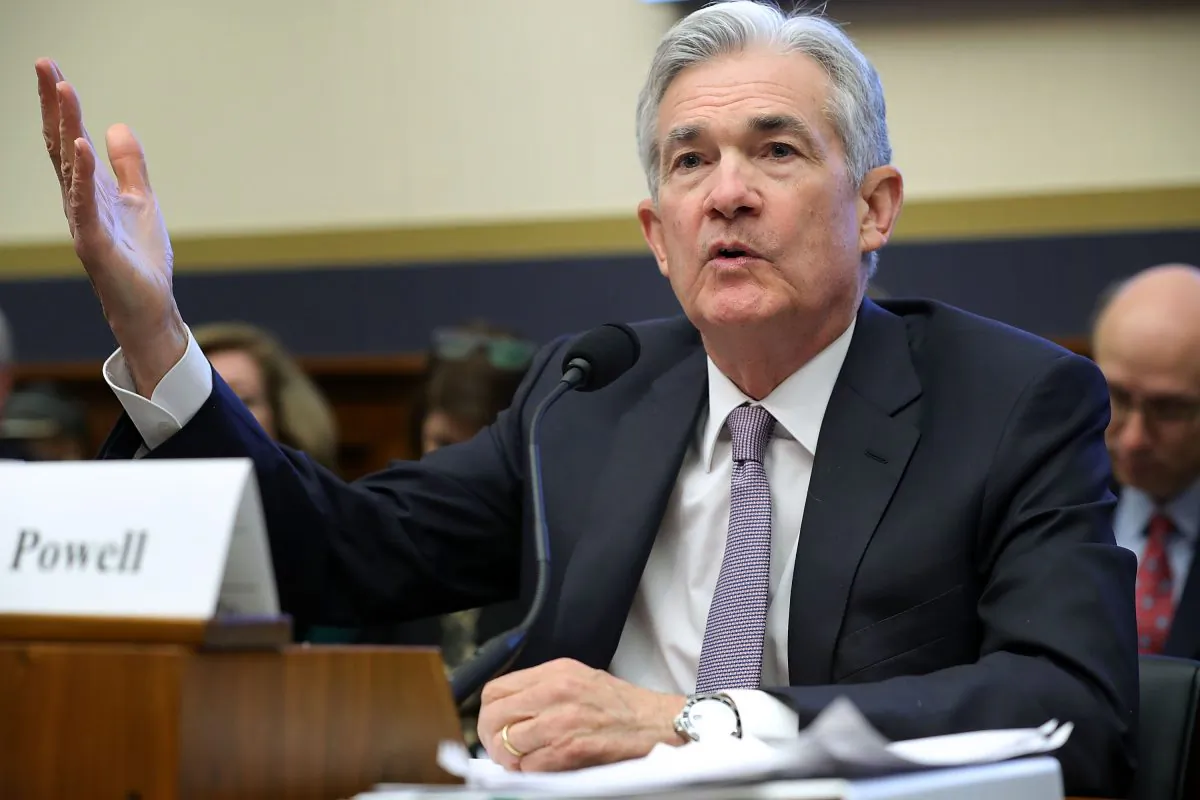 Federal Reserve Board chairman Jerome Powell testifies before the House Financial Services Committee on Capitol Hill Feb. 27 in Washington, D.C. (Chip Somodevilla/Getty Images)