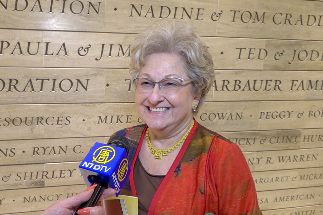 Dolores McCall enjoyed watching Shen Yun at the Wagner Noël Performing Arts Center, in Midland, Texas, on Feb. 28, 2018. (NTD Television)