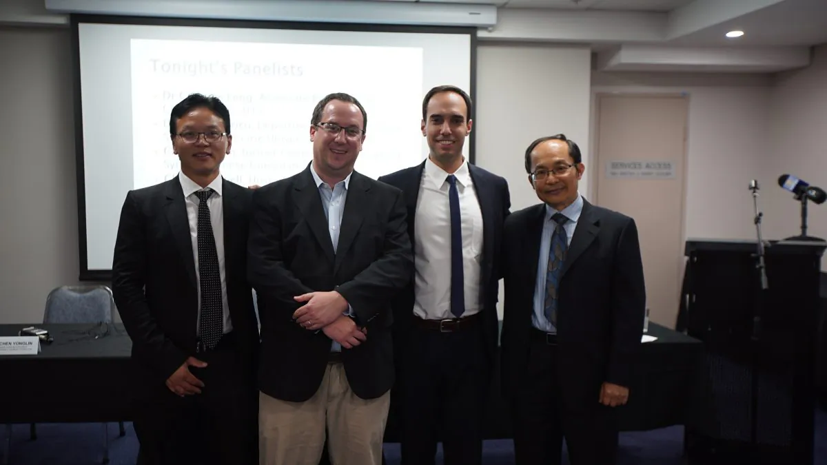 China scholars and former Chinese diplomat speak on CCP influence in Australia with China Uncencored host Chris Chappell. (Eric Zhou/NTD.tv)